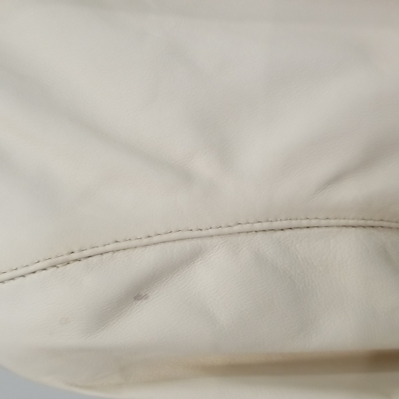 JILL SANDERS LEATHER REVERSIBLE COAT - Picture 4 of 6